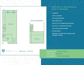 6320 S Sandhill Rd, Las Vegas, NV for lease Floor Plan- Image 1 of 1