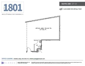 1801 SE 3rd Ave, Fort Lauderdale, FL for lease Floor Plan- Image 1 of 1