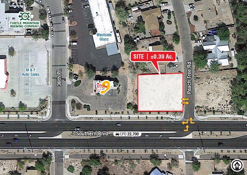 Southern Blvd & Peach Tree Rd, Rio Rancho, NM for sale - Building Photo - Image 2 of 3