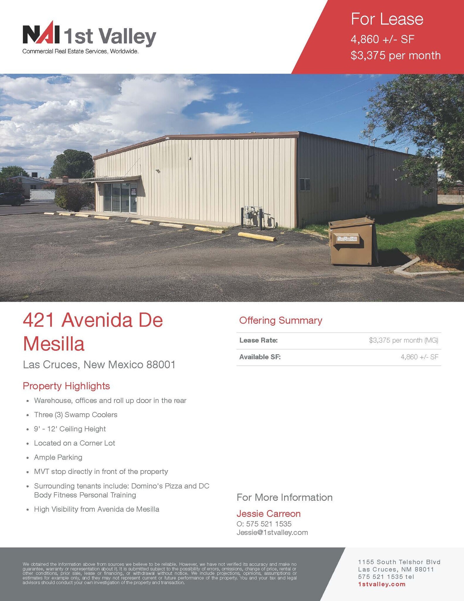 421 Avenida De Mesilla, Las Cruces, NM for sale Building Photo- Image 1 of 1