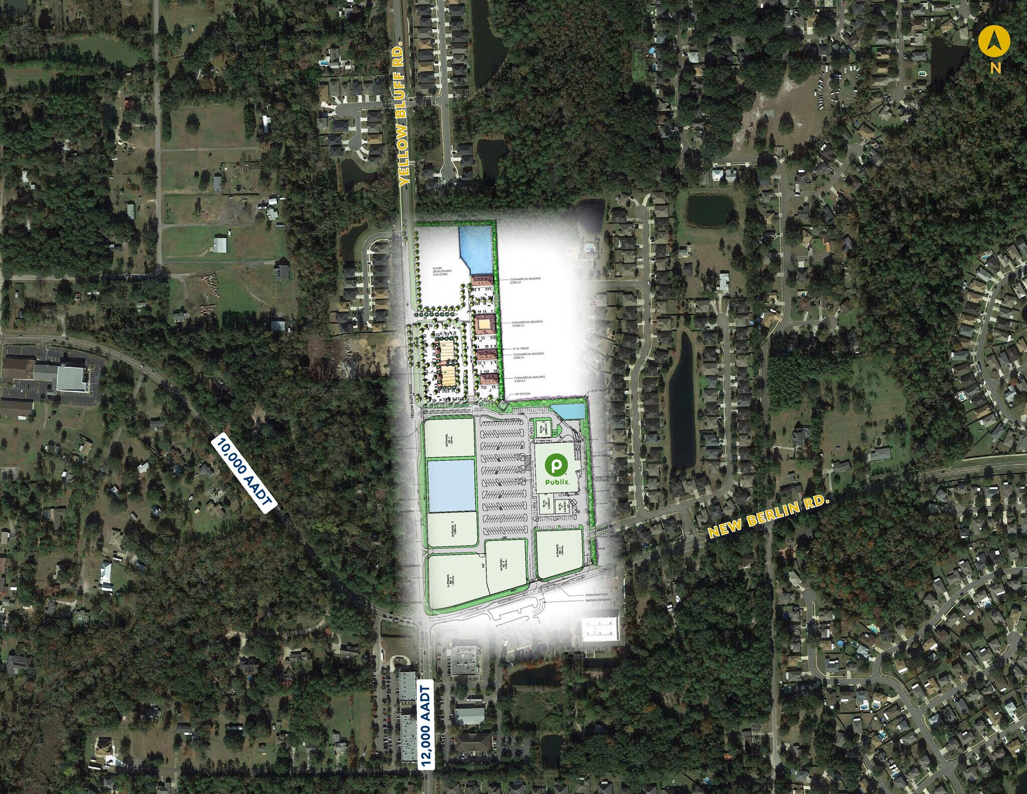 New Berlin Rd Yellow Bluff Rd, Jacksonville, FL 32226 Northpoint