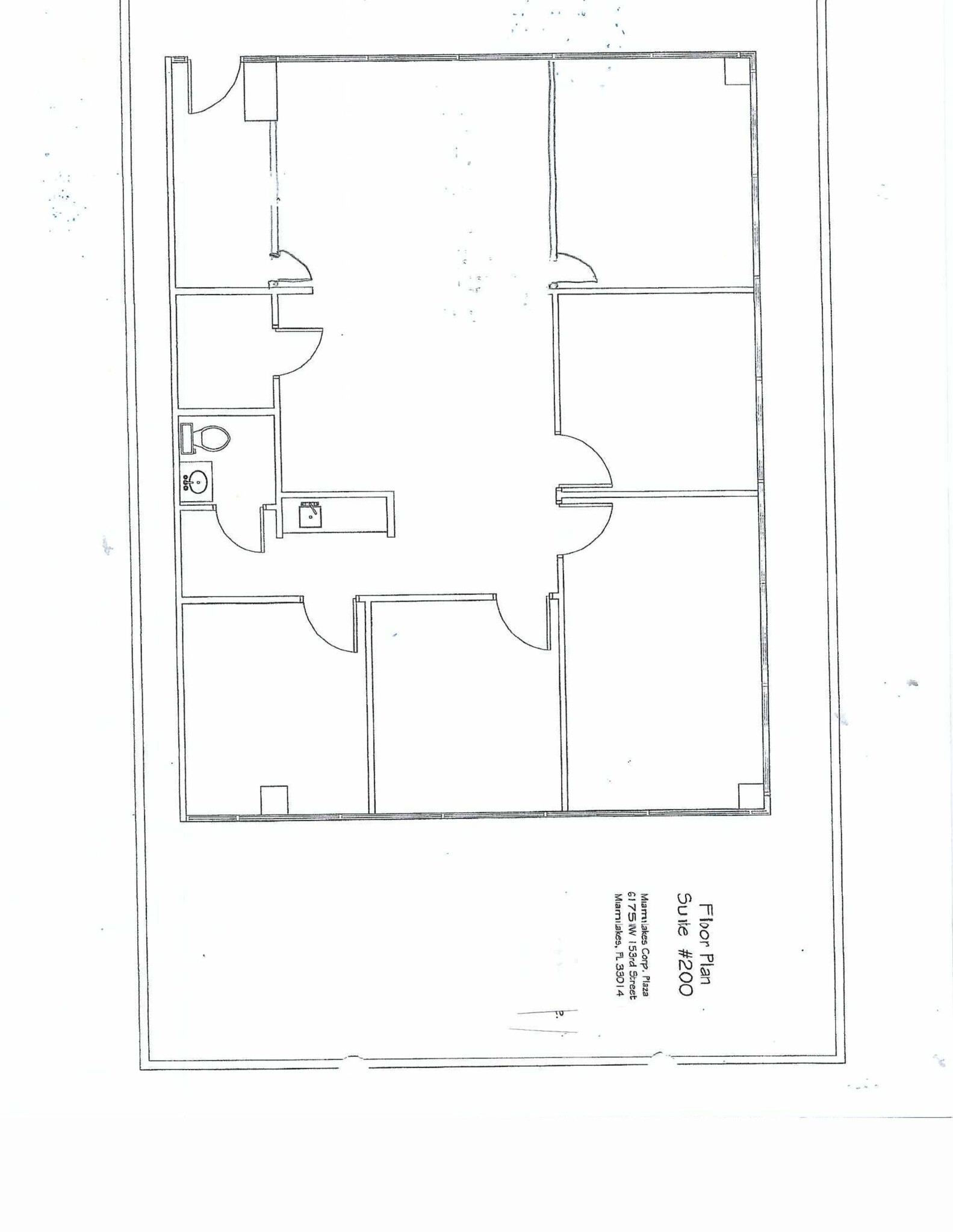 6175 NW 153rd St, Miami Lakes, FL for lease Site Plan- Image 1 of 1