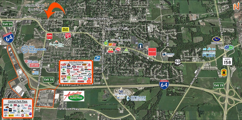 801 W State St, O'Fallon, IL for lease - Building Photo - Image 2 of 21