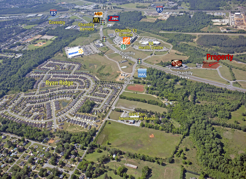 Chantilly Pkwy Place, Pike Road, AL for sale - Aerial - Image 1 of 4
