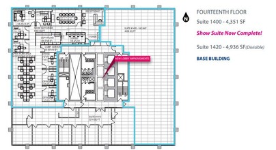 715 5 Av SW, Calgary, AB for lease Floor Plan- Image 1 of 1