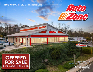 More details for 1106 W Patrick St, Frederick, MD - Retail for Sale