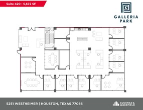 5251 Westheimer Rd, Houston, TX for lease Floor Plan- Image 2 of 2