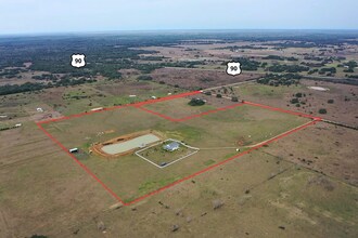 1048 11th st, Rock Island, TX - AERIAL map view