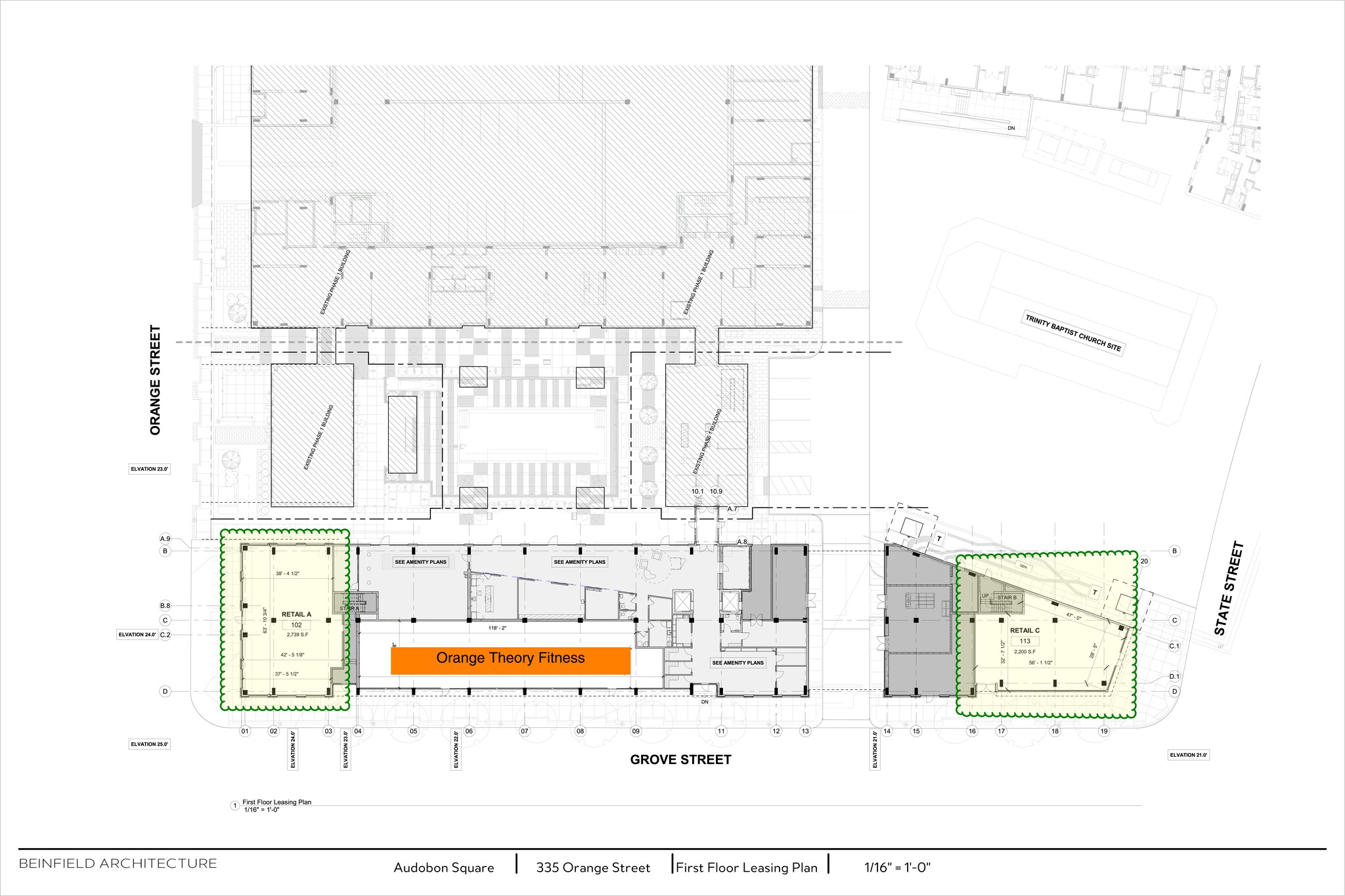 335-367 Orange St, New Haven, CT for lease Site Plan- Image 1 of 1