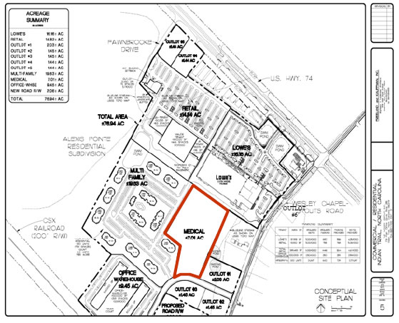 Wesley Chapel-Stouts Rd, Indian Trl, Indian Trail, NC for sale Primary Photo- Image 1 of 1