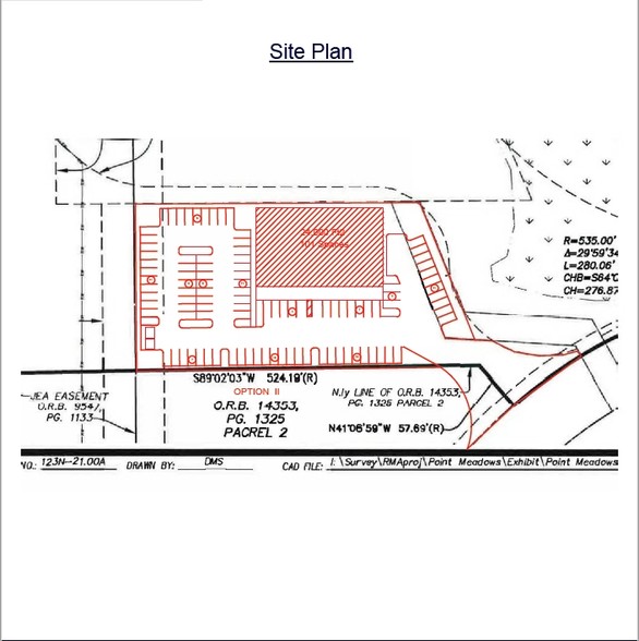 8262 Point Meadows Dr, Jacksonville, FL for sale - Site Plan - Image 1 of 1