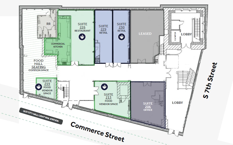 625 S Commerce St, Tacoma, WA for lease Floor Plan- Image 1 of 1