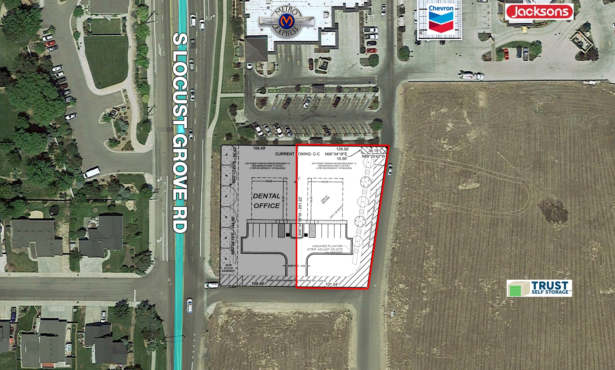 Overland & Locust Grove Rd, Meridian, ID for sale Building Photo- Image 1 of 1