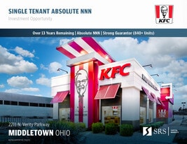 KFC | 13 Yrs NNN | 840+ Unit Guarantor - NNN Property