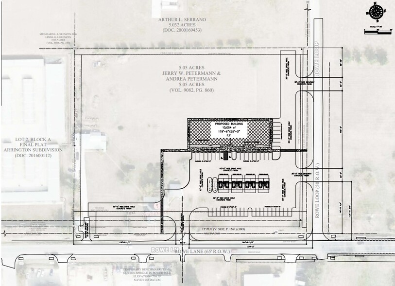 1718 Rowe Ln, Pflugerville, TX for sale - Site Plan - Image 3 of 11