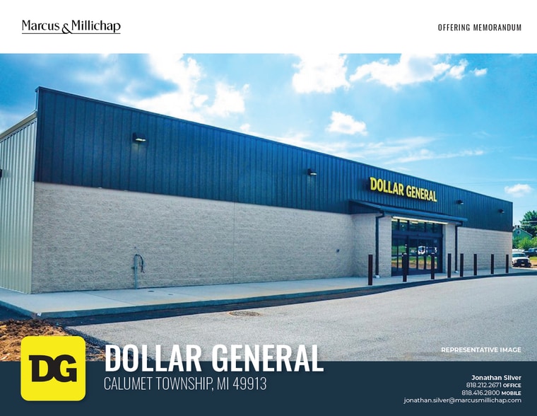 56677 Mine St, Calumet, MI 49913 Dollar General Calumet MI DG to