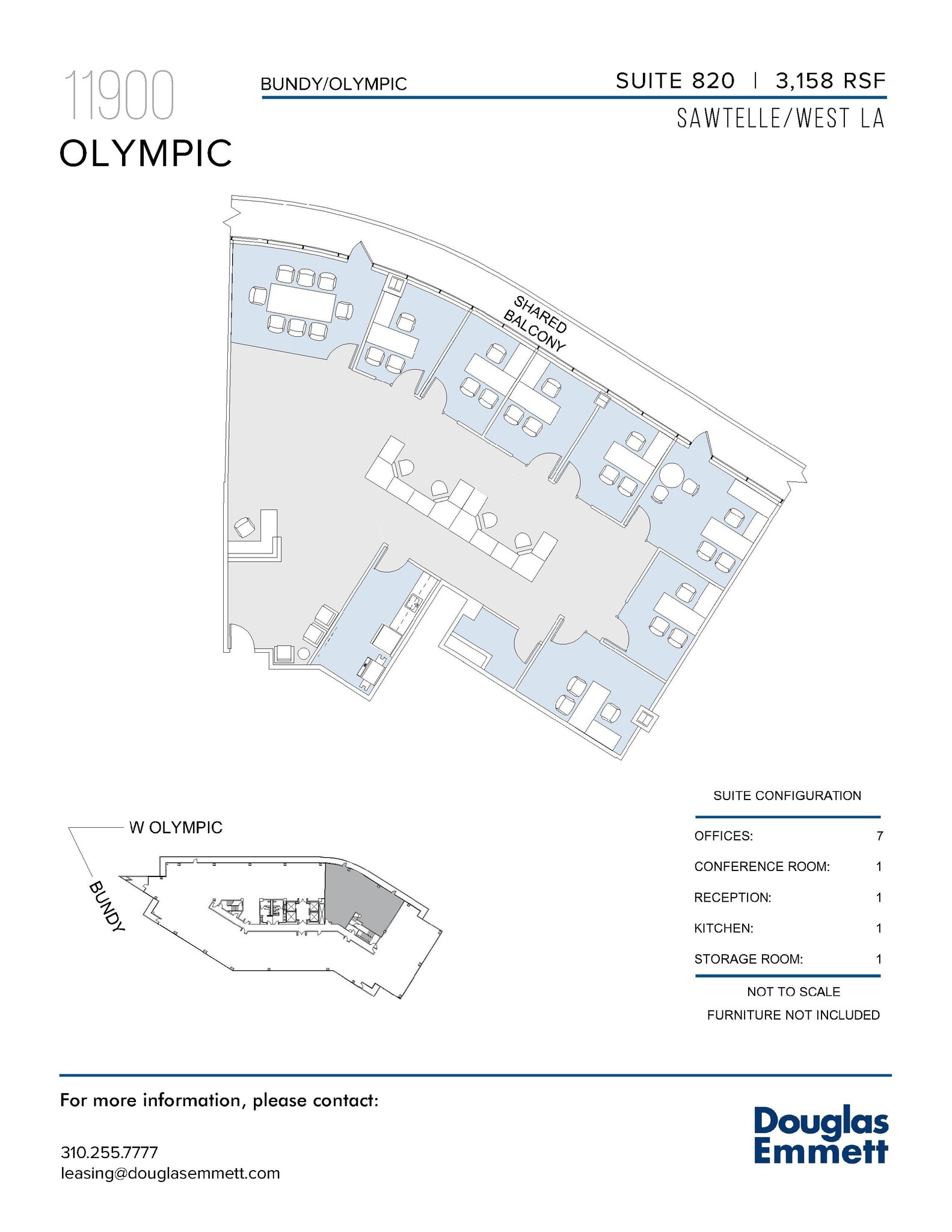 11900 W Olympic Blvd, Los Angeles, CA for lease Floor Plan- Image 1 of 1