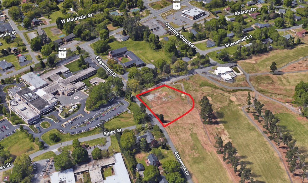 202 Edgemont Dr, Kings Mountain, NC for sale - Aerial - Image 2 of 2