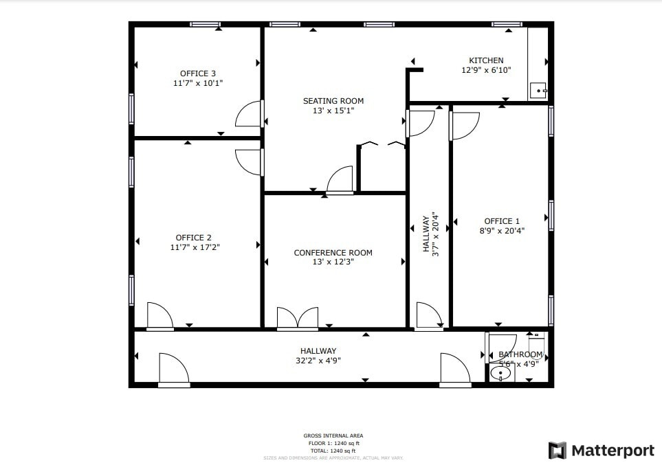 6572 Highway 92, Acworth, GA for lease Floor Plan- Image 1 of 1