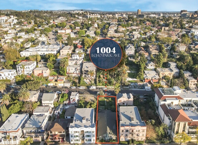 1004 Echo Park Ave, Los Angeles, CA for lease - Aerial - Image 2 of 3
