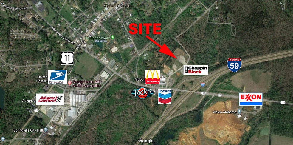 Purple Heart Blvd, Springville, AL for sale - Building Photo - Image 1 of 2