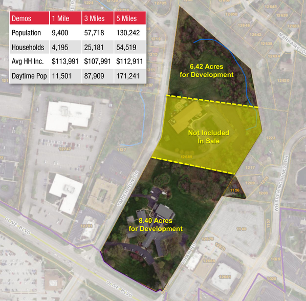 12685 Olive Blvd, Saint Louis, MO for sale - Site Plan - Image 1 of 2