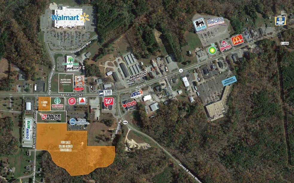 631 N Main St, Kilmarnock, VA 22482