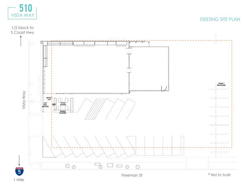 510 Vista Way, Oceanside, CA for sale - Site Plan - Image 1 of 1