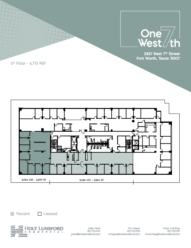 2821 W 7th St, Fort Worth, TX for lease Floor Plan- Image 1 of 1