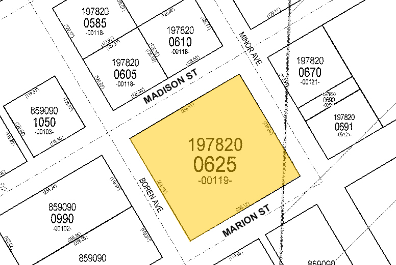 1101 Madison St, Seattle, WA for lease - Plat Map - Image 2 of 3