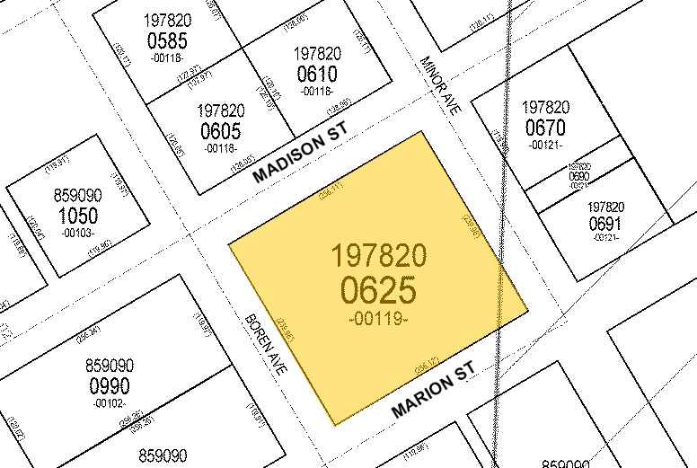 1101 Madison St, Seattle, WA for lease - Plat Map - Image 3 of 3