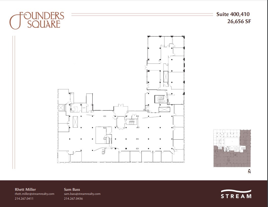 900 Jackson St, Dallas, TX for lease Floor Plan- Image 1 of 2