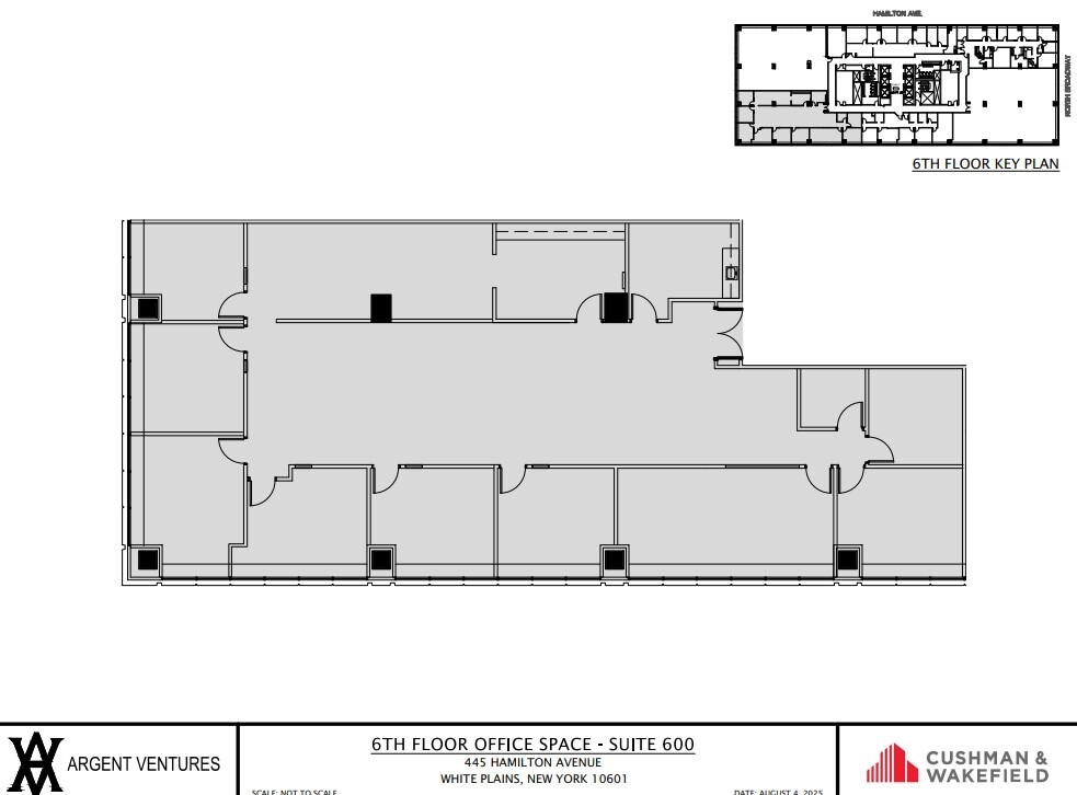 445 Hamilton Ave, White Plains, NY for lease Floor Plan- Image 1 of 1