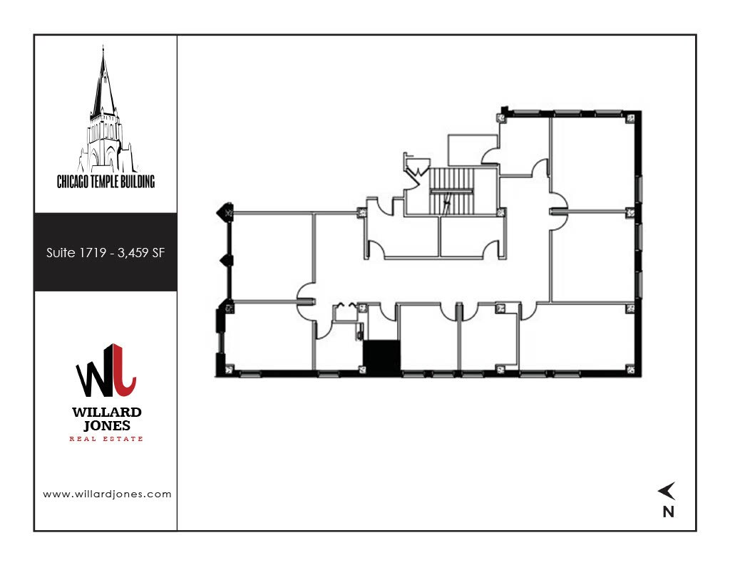 77 W Washington St, Chicago, IL for lease Floor Plan- Image 1 of 1