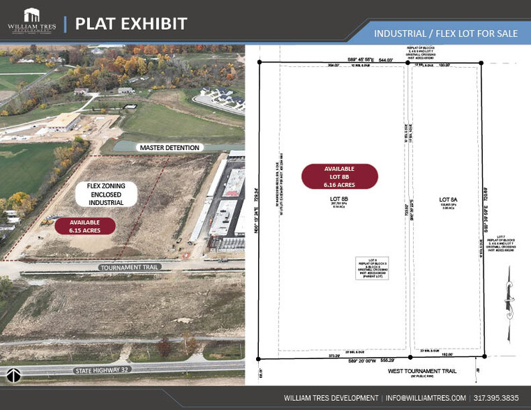 1774 W Tournament Trl, Westfield, IN for sale - Plat Map - Image 2 of 5