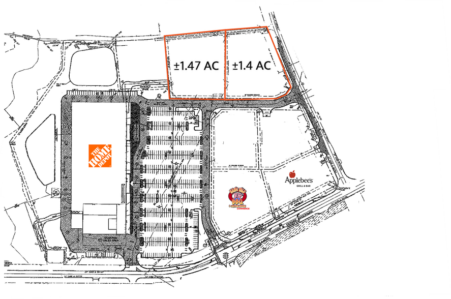 230 Steven B Tanger Blvd, Commerce, GA for sale - Site Plan - Image 2 of 2