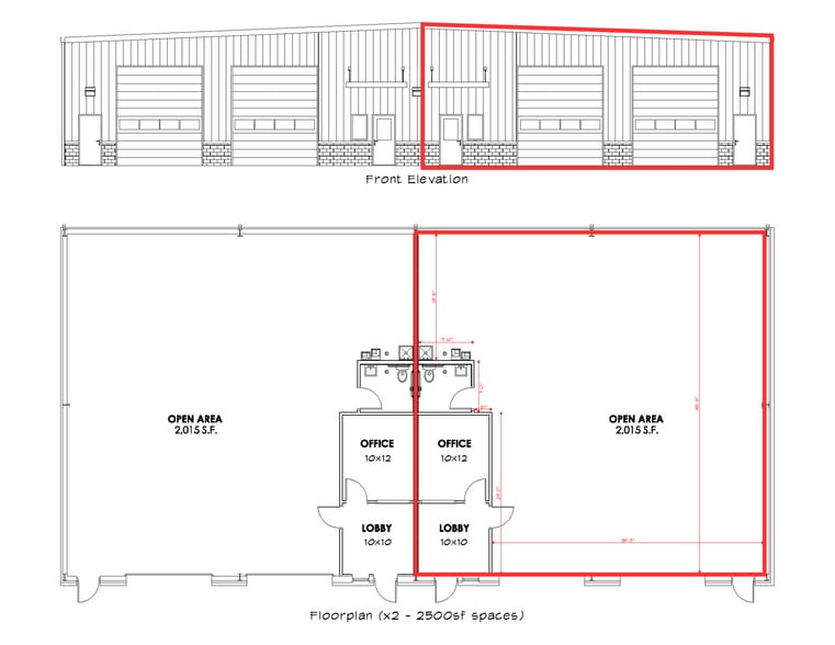 607 Leander Dr, Leander, TX for lease - Floor Plan - Image 3 of 6