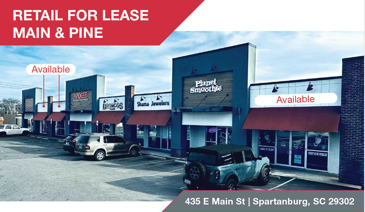 435 E Main St, Spartanburg, SC for lease Building Photo- Image 1 of 1