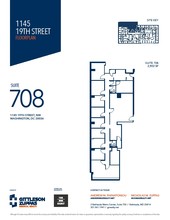 1145 19th St NW, Washington, DC for lease Floor Plan- Image 1 of 1