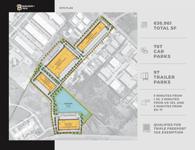 7051 Burleson, Austin, TX for lease Site Plan- Image 1 of 1