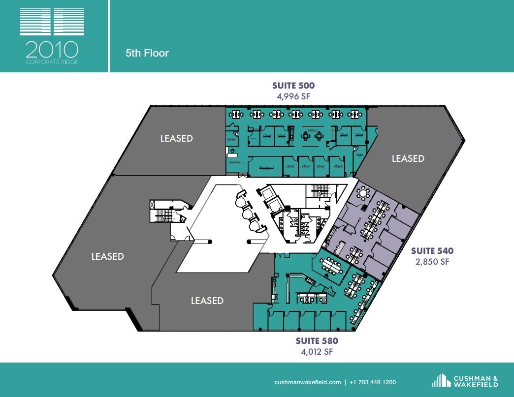 2010 Corporate Ridge Rd, McLean, VA for lease Floor Plan- Image 1 of 1