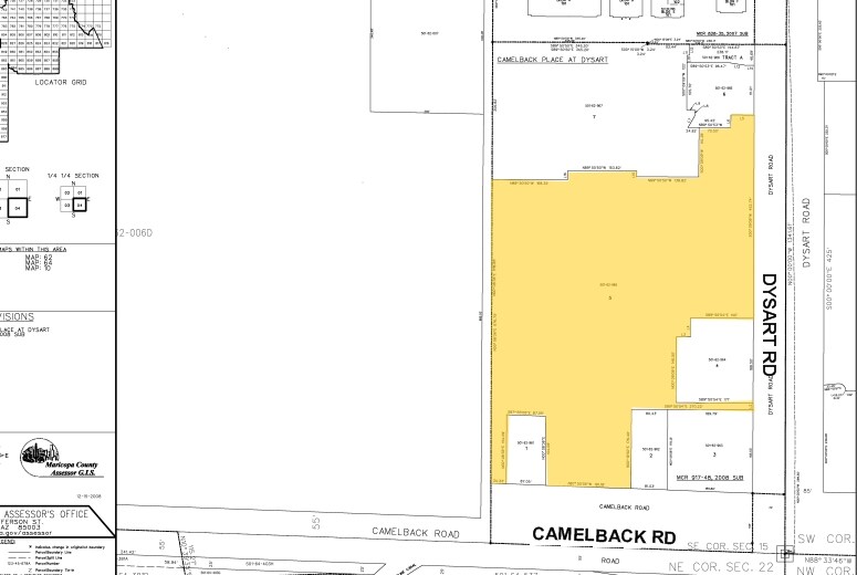 5110 N Dysart Rd, Litchfield Park, AZ for sale - Plat Map - Image 1 of 1
