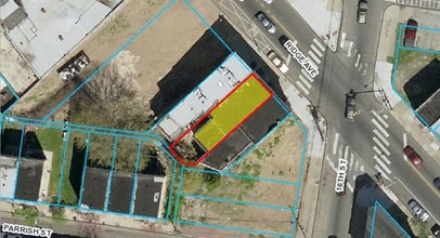 1604 Ridge Ave, Philadelphia, PA - aerial  map view