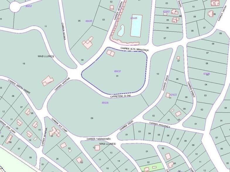Land in Bescanó, Gerona for sale - Plat Map - Image 3 of 3