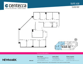 1873 S Bellaire St, Denver, CO for lease Floor Plan- Image 1 of 1