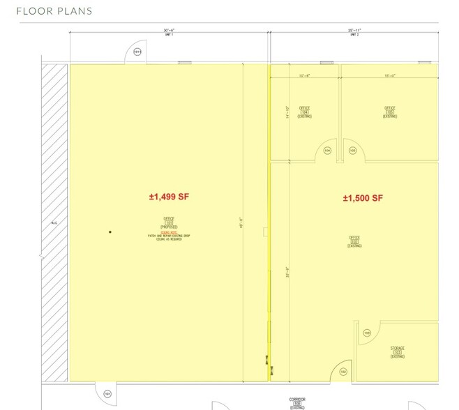 569 Abbington Dr, East Windsor, NJ for lease - Floor Plan - Image 2 of 2