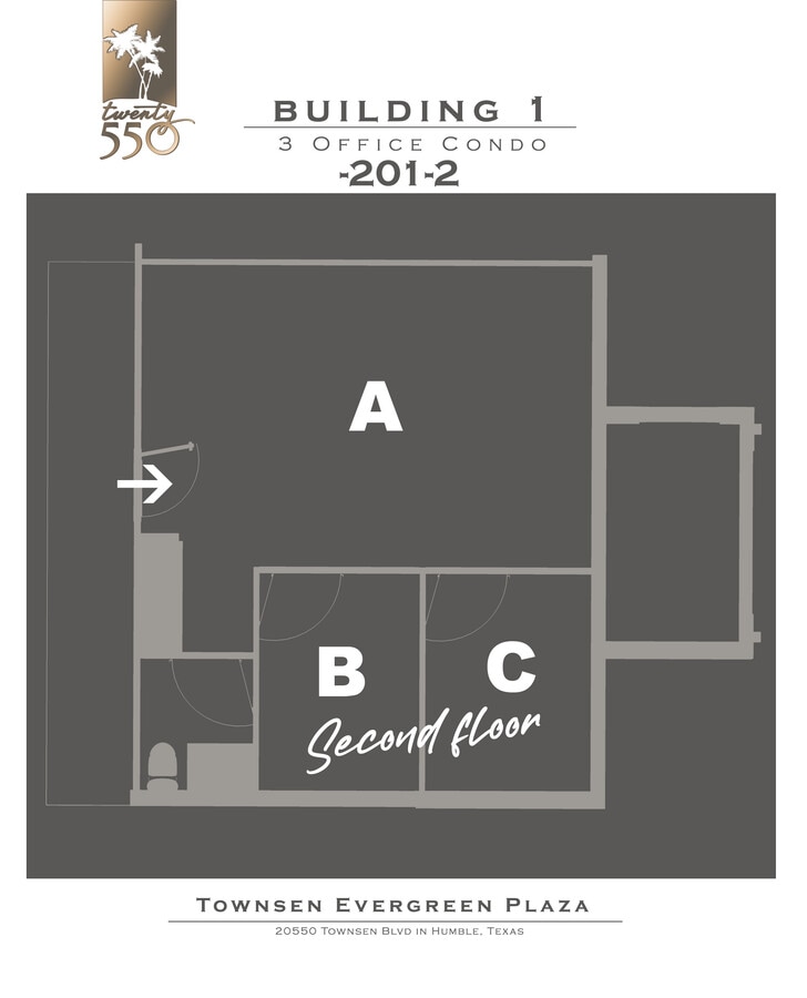 20550 Townsen Blvd, Humble, TX 77338 - Unit 1 unit -  - Floor Plan - Image 1 of 1