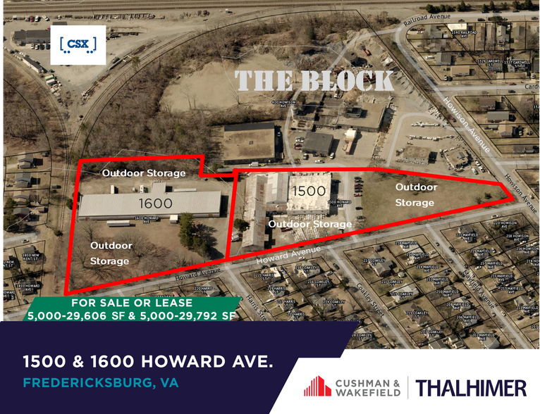 1600 Howard Ave, Fredericksburg, VA for sale - Primary Photo - Image 1 of 4