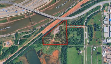 381 E Grand Blvd, Oklahoma City, OK - AERIAL  map view