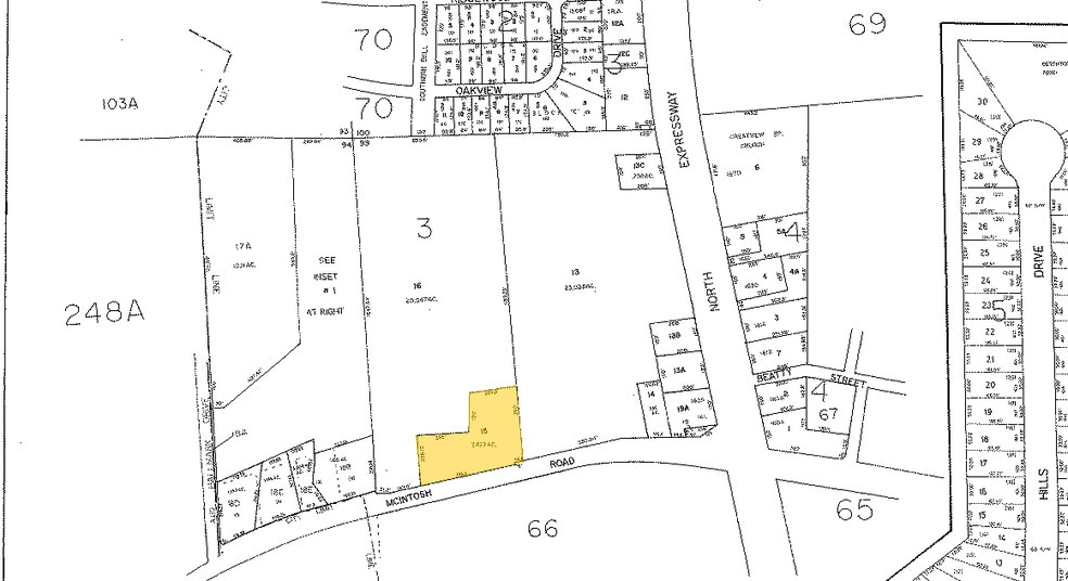 1617-1699 North Expressway, Griffin, GA for sale - Plat Map - Image 1 of 1